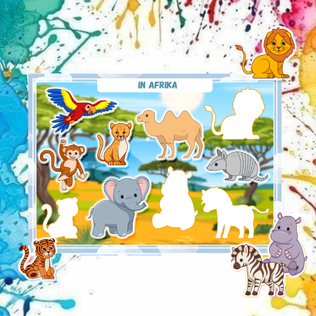 Montessori Lernbuch mit Klett – „Meine ersten Spiele“ | Interaktives Motorikbuch für Kleinkinder ab 1 Jahr | 12 Seiten & 574 Klett-Elemente | Lernspiel ab 1–4 Jahre | Made in Germany