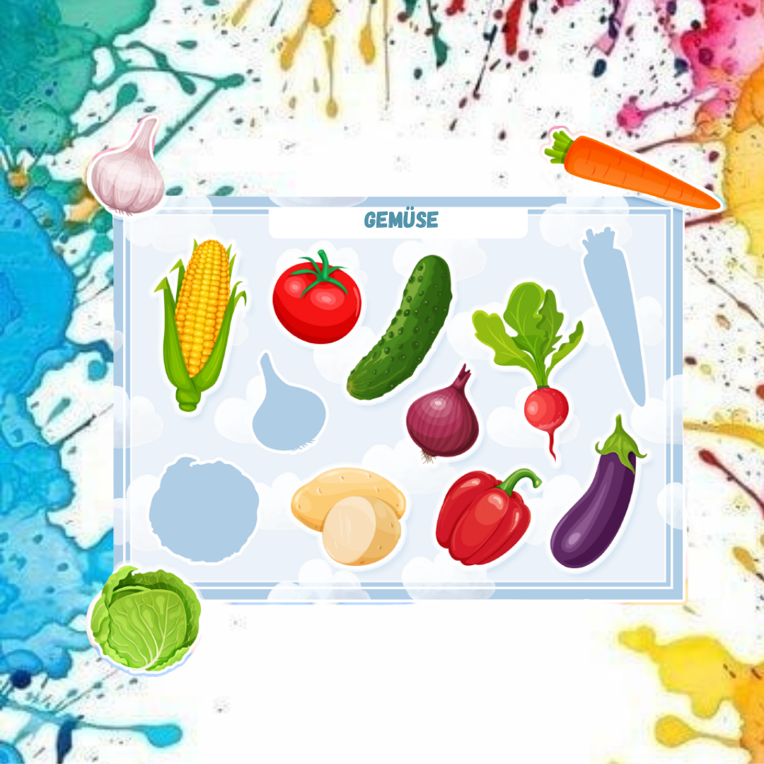 Montessori Lernbuch mit Klett – „Meine ersten Spiele“ | Interaktives Motorikbuch für Kleinkinder ab 1 Jahr | 12 Seiten & 574 Klett-Elemente | Lernspiel ab 1–4 Jahre | Made in Germany