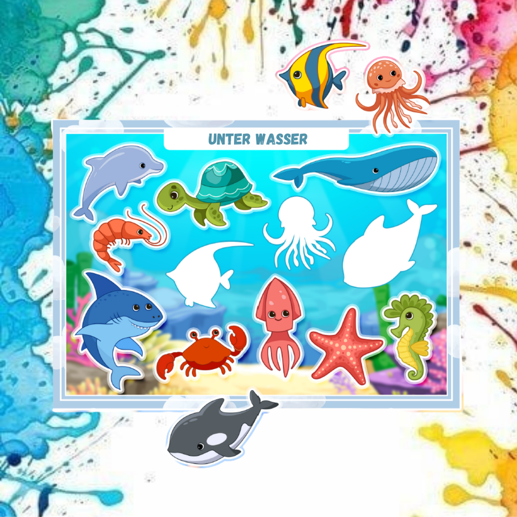 Montessori Lernbuch mit Klett – „Meine ersten Spiele“ | Interaktives Motorikbuch für Kleinkinder ab 1 Jahr | 12 Seiten & 574 Klett-Elemente | Lernspiel ab 1–4 Jahre | Made in Germany