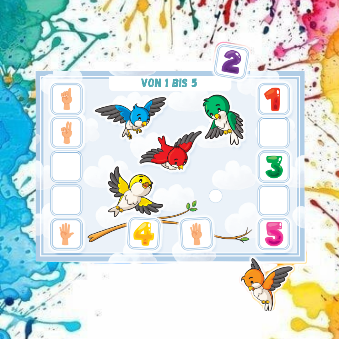 Montessori Lernbuch mit Klett – „Meine ersten Spiele“ | Interaktives Motorikbuch für Kleinkinder ab 1 Jahr | 12 Seiten & 574 Klett-Elemente | Lernspiel ab 1–4 Jahre | Made in Germany