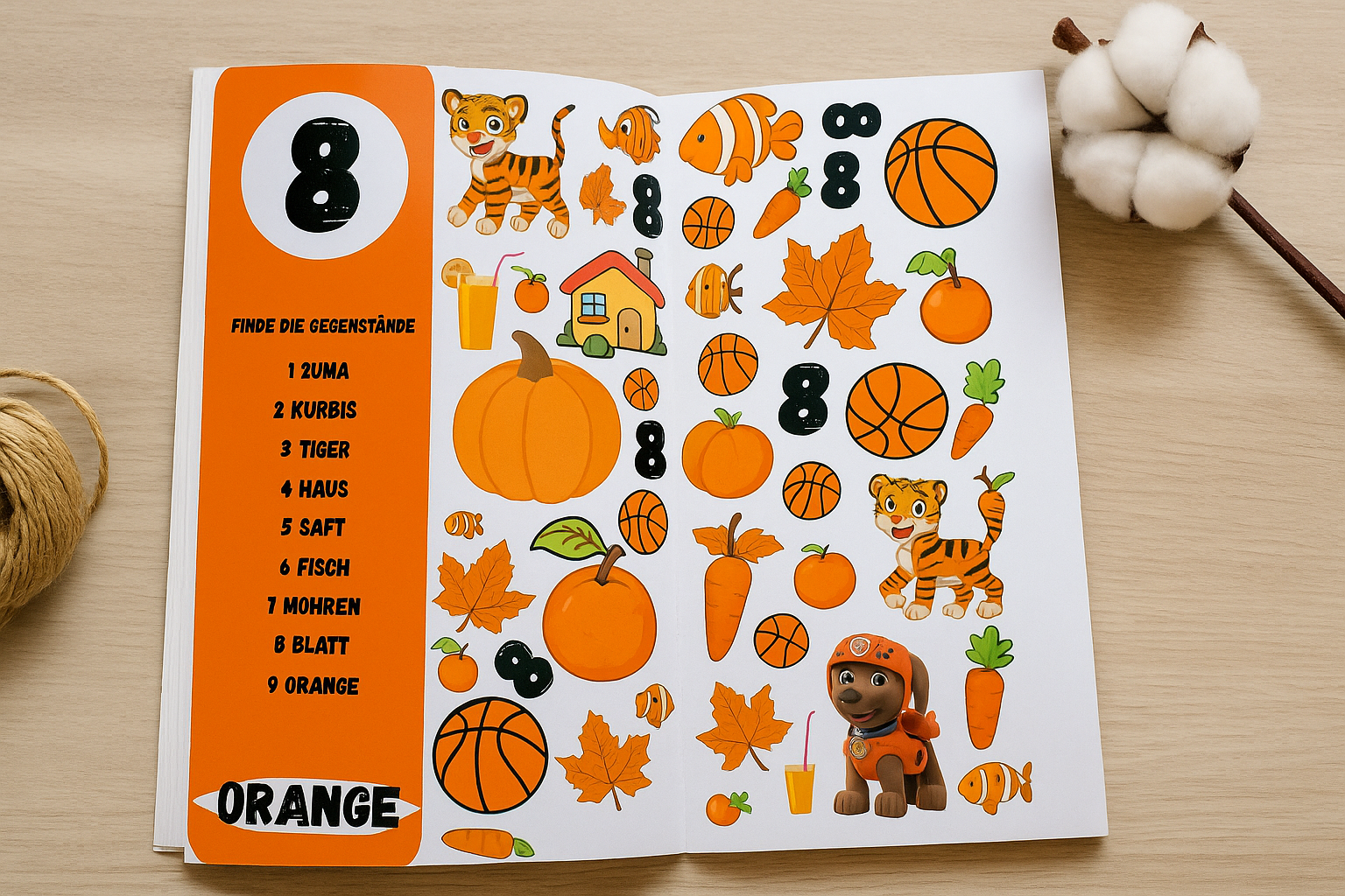 📘 Farben & Zahlen lernen – Das perfekte Vorschulbuch für kleine Entdecker!