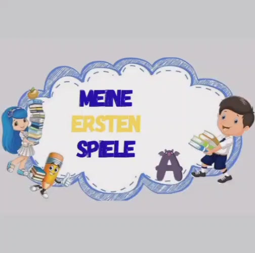 Montessori Lernbuch mit Klett – „Meine ersten Spiele“ | Interaktives Motorikbuch für Kleinkinder ab 1 Jahr | 12 Seiten & 574 Klett-Elemente | Lernspiel ab 1–4 Jahre | Made in Germany